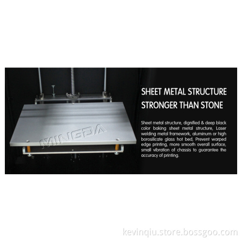 MINGDA Glitar 8 metal 3d printer/imprimant 3d printer machine